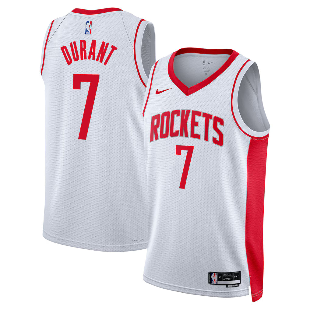 Kevin Durant - Houston Rockets Icon Edition Swingman Jersey - Custom Name