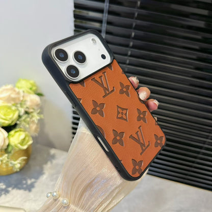 Louis V Luxury Phone Case For iPhone 12-17 Series