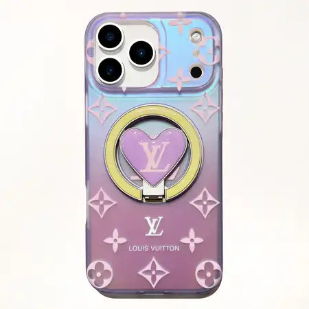 Louis Vuitton Colorful Heart Magnetic Holder For iPhone 13-17 Series