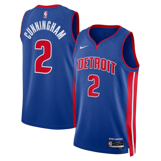 Cade Cunningham - Detroit Pistons Association Edition Swingman Jersey - Custom Name