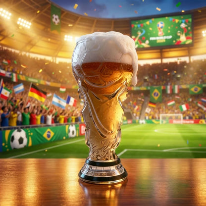 JD FF WC 2026 Limited Bottle - Champions Glass