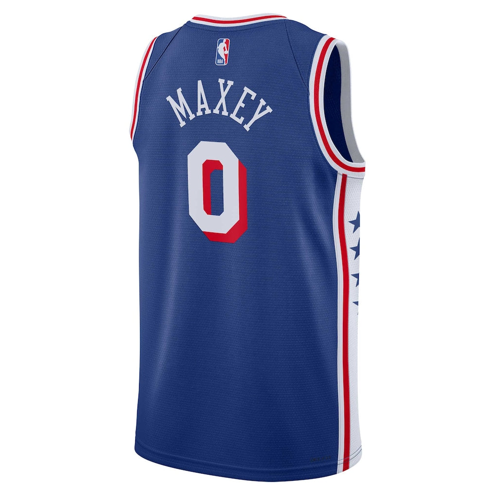 Tyrese Maxey - Philadelphia 76ers Association Edition Swingman Jersey - Custom Name