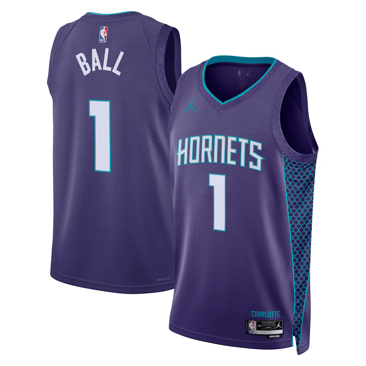 LaMelo Ball - Charlotte Hornets Edition Swingman Jersey - Custom Name