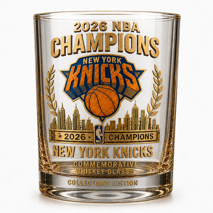 NY Knicks 2026 NBA Finals Champions Decanter