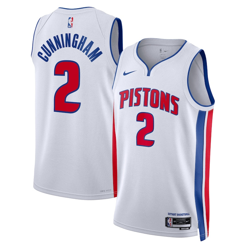 Cade Cunningham - Detroit Pistons Association Edition Swingman Jersey - Custom Name