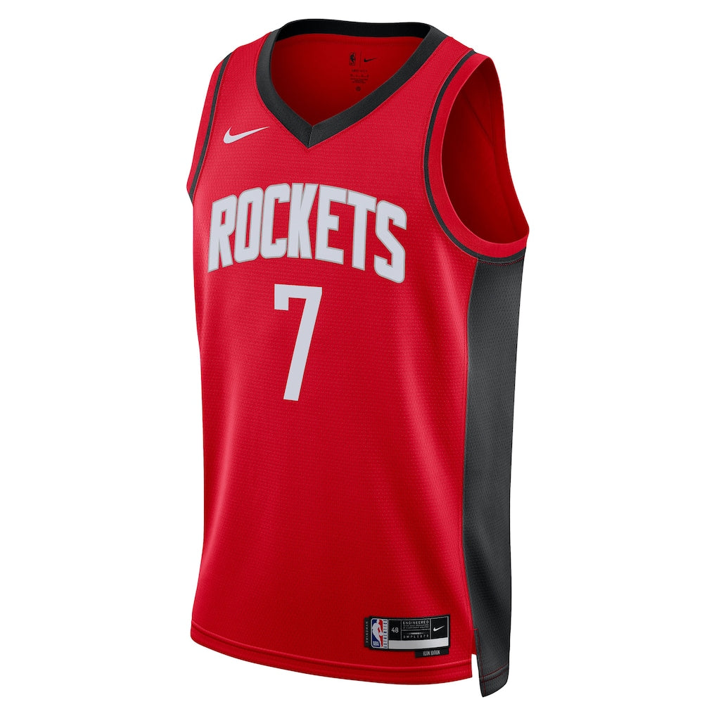 Kevin Durant - Houston Rockets Icon Edition Swingman Jersey - Custom Name