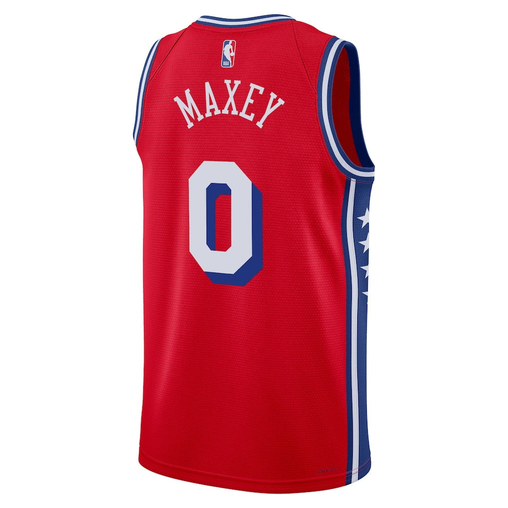 Tyrese Maxey - Philadelphia 76ers Association Edition Swingman Jersey - Custom Name