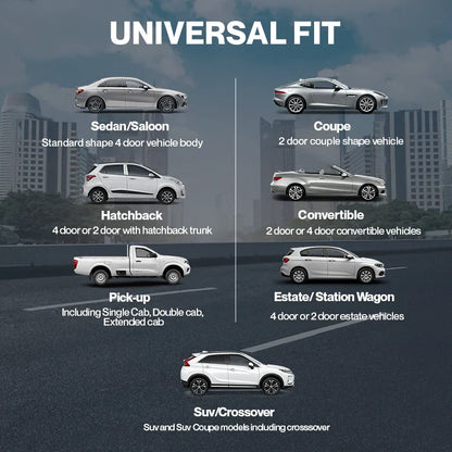 Hexa360 Car Cover - Personalized Branding & Full-Circle Protection