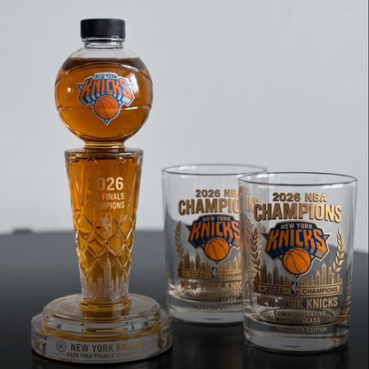 NY Knicks 2026 NBA Finals Champions Decanter