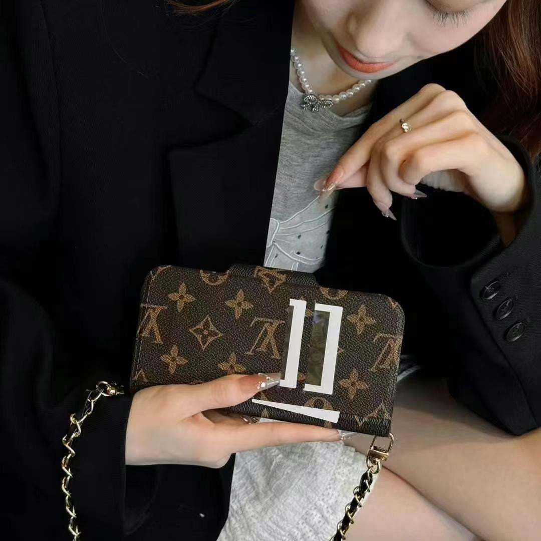 Luxury Fashion Wallet Phone Case For iPhone 13-17 Series