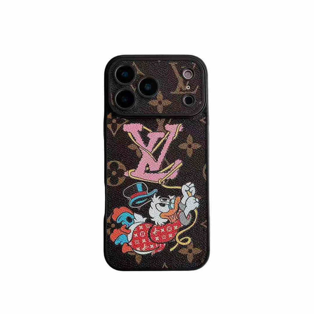 Louis Vuitton x Character Collaboration Monogram Phone Case for iPhone 13-17 Series