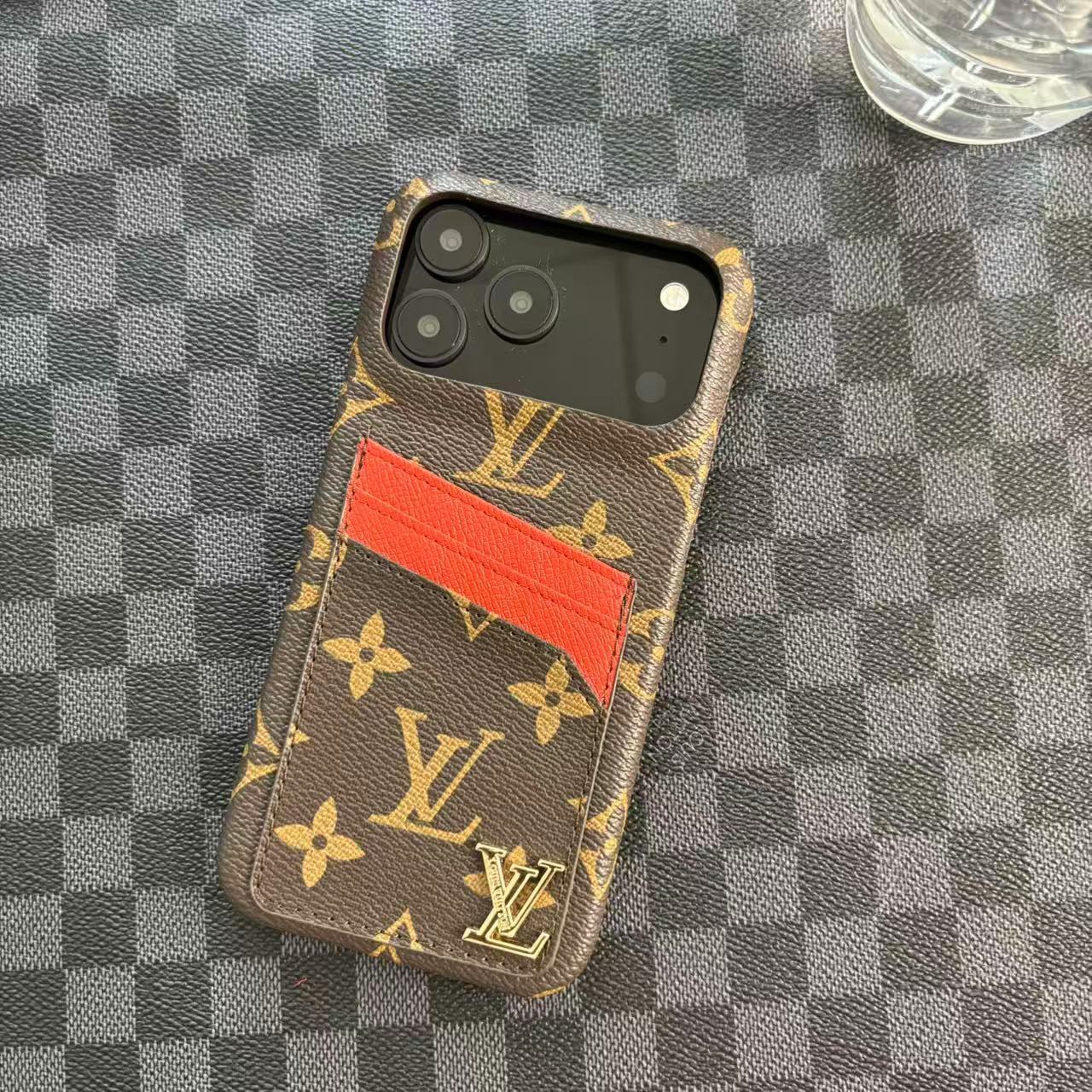 Leather Card Slot Case For iPhone 12-17 Series