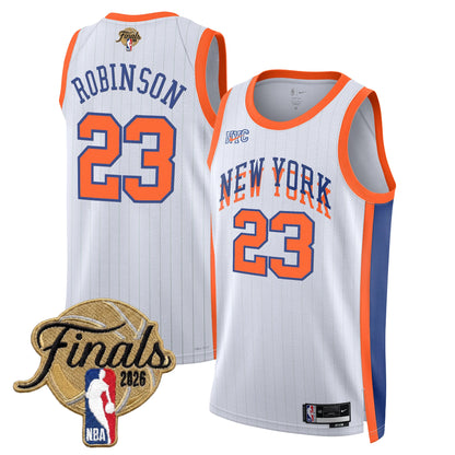 Men's New York Knicks 2026 Finals Swingman Jersey - All Stitched